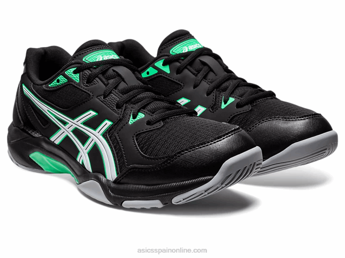 gel-cohete 10 Asics 4L681150 negro/hoja nueva