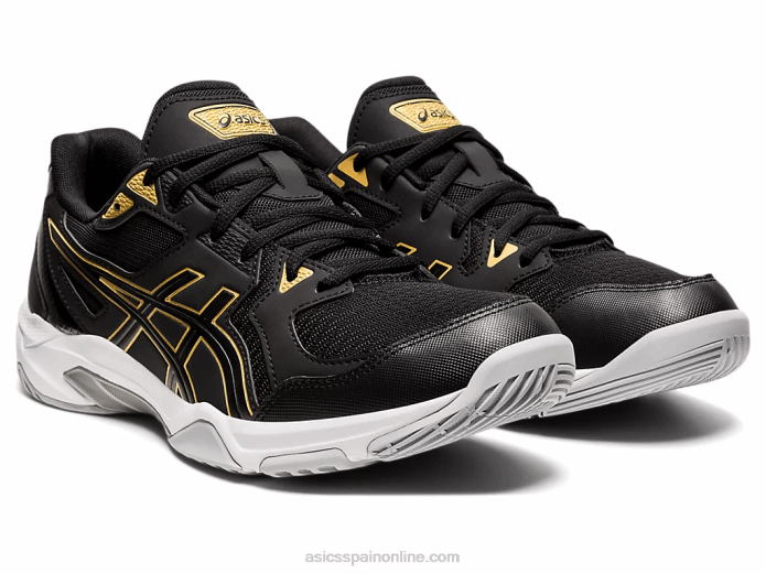 gel-cohete 10 Asics 4L681888 negro/oro puro