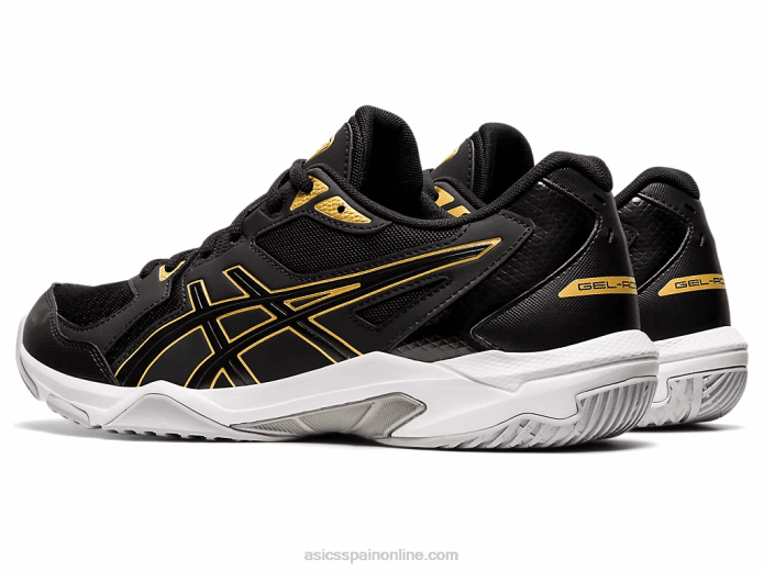 gel-cohete 10 Asics 4L681888 negro/oro puro