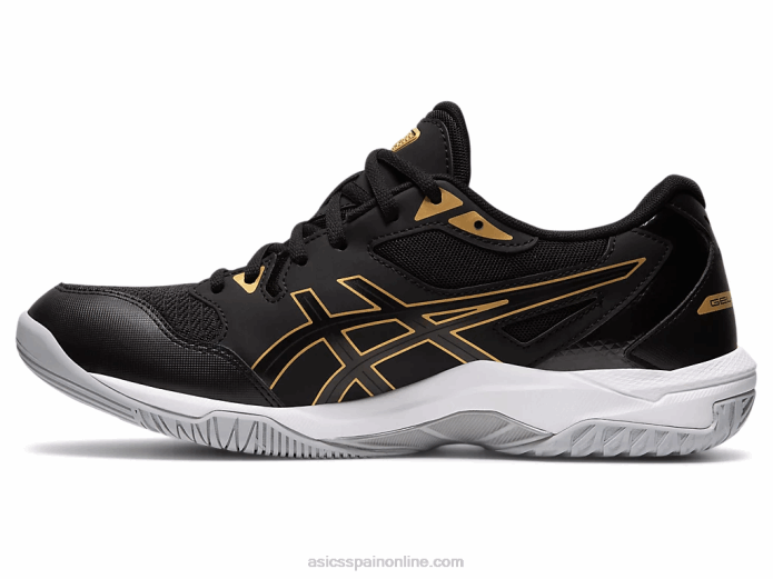 gel-cohete 10 Asics 4L681888 negro/oro puro