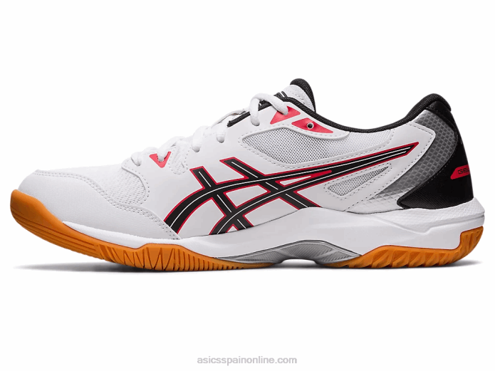 gel-cohete 10 Asics 4L6831 blanco/rojo clásico