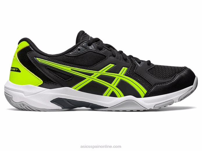 gel-cohete 10 Asics 4L6837 negro/gris portador