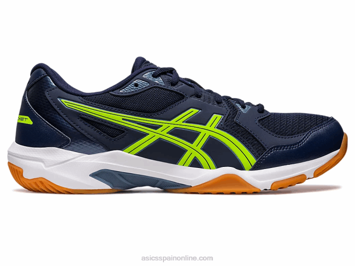 gel-cohete 10 Asics 4L68407 medianoche/verde peligro