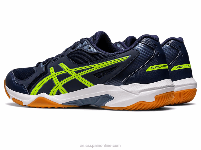 gel-cohete 10 Asics 4L68407 medianoche/verde peligro