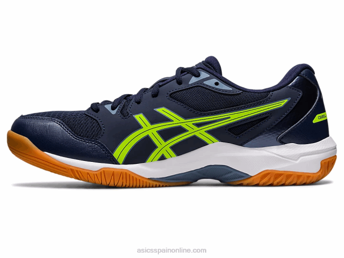 gel-cohete 10 Asics 4L68407 medianoche/verde peligro