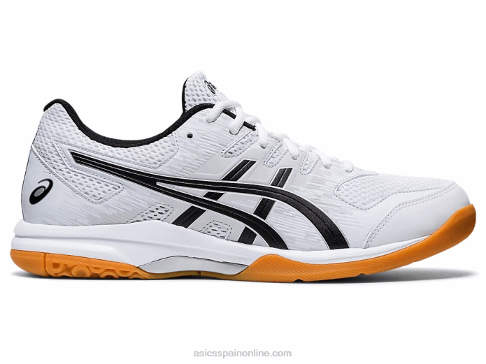 gel-más arriba Asics 4L682016 blanco negro