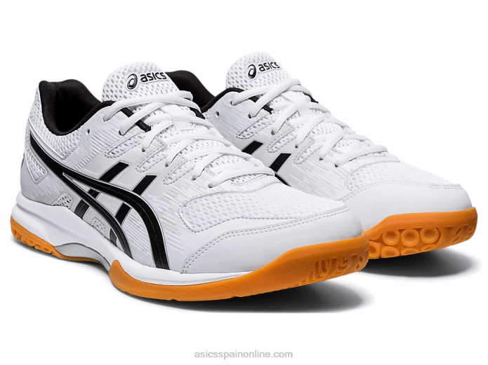 gel-más arriba Asics 4L682016 blanco negro