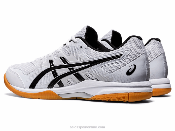 gel-más arriba Asics 4L682016 blanco negro