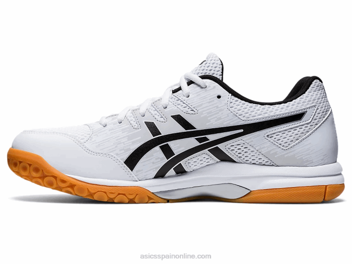 gel-más arriba Asics 4L682016 blanco negro