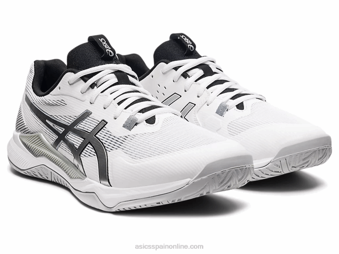 táctica de gel Asics 4L681561 blanco/plata pura