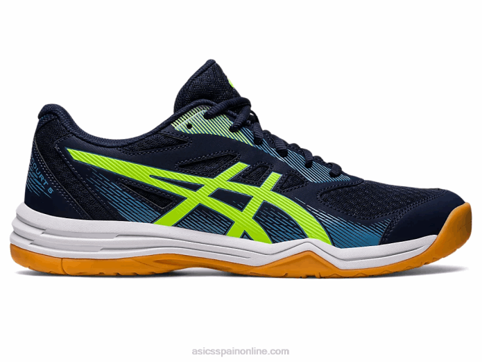 upcourt 5 Asics 4L68466 medianoche/verde peligro