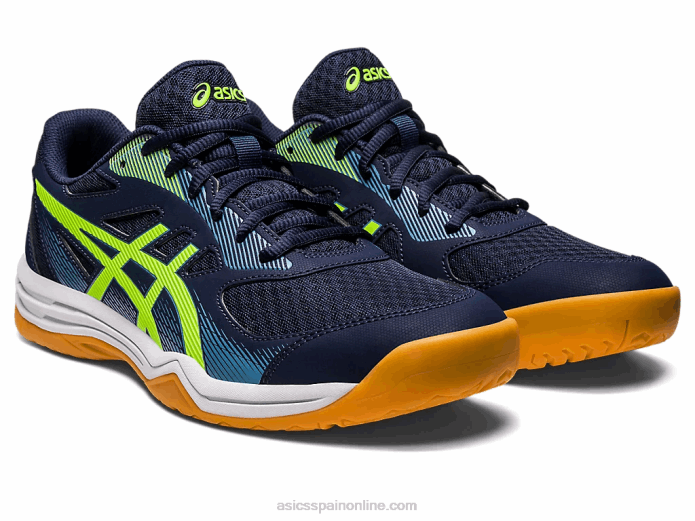 upcourt 5 Asics 4L68466 medianoche/verde peligro