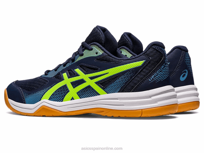 upcourt 5 Asics 4L68466 medianoche/verde peligro