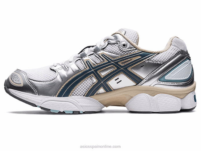 gel-nimbus 9 Asics 4L681000 blanco/gris acero