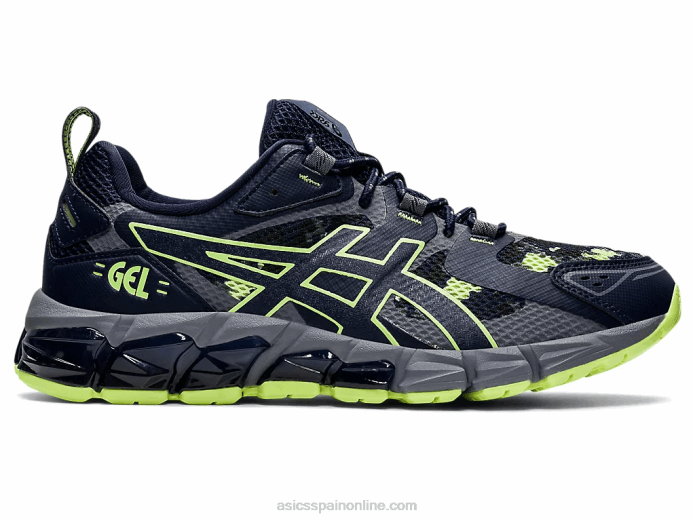 gel-quantum 180 Asics 4L681260 medianoche/verde lima