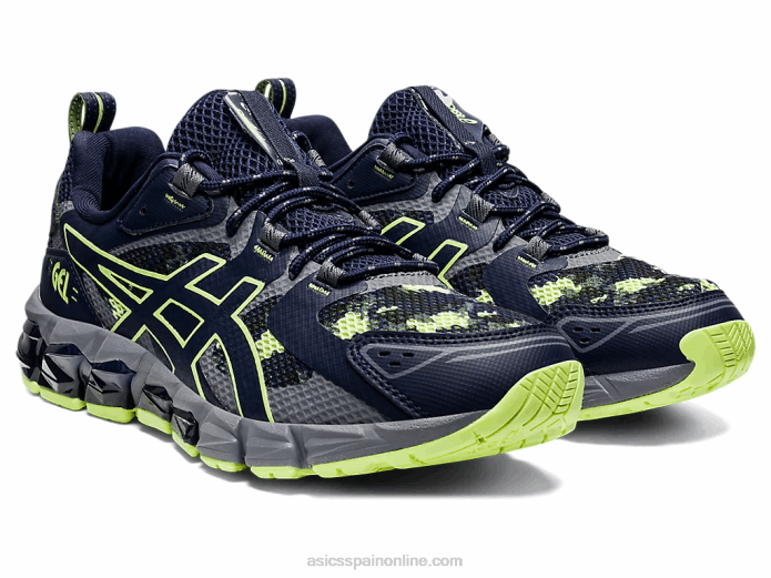 gel-quantum 180 Asics 4L681260 medianoche/verde lima