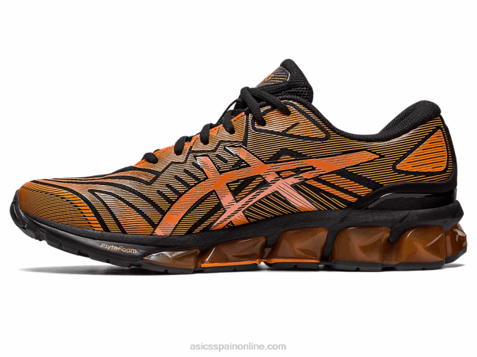 gel-quantum 360 vii Asics 4L68615 negro/habanero