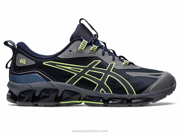 gel-quantum 360 vii Asics 4L68804 medianoche/verde lima