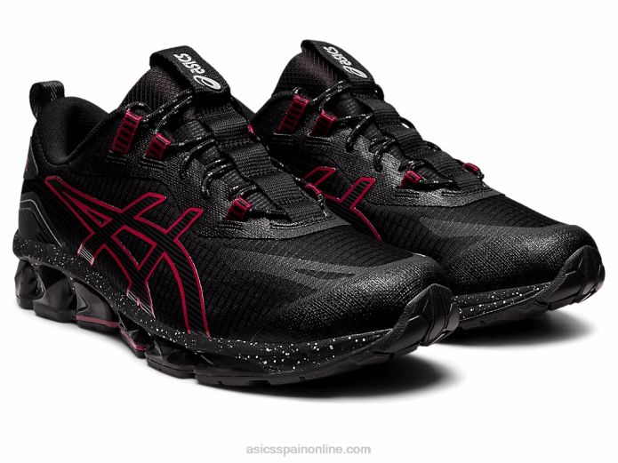 gel-quantum 360 vii Asics 4L68806 negro/burdeos