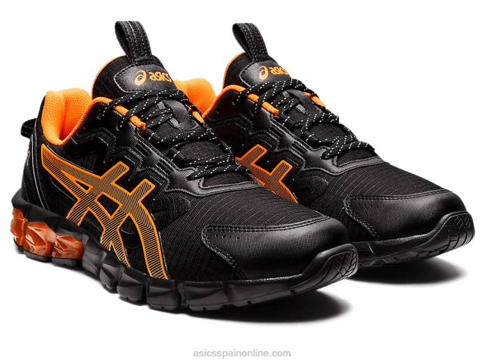 gel-quantum 90 Asics 4L681603 negro/naranja impactante