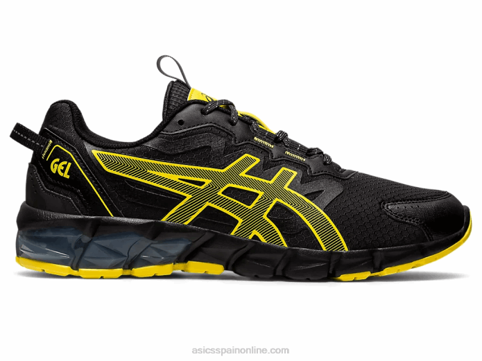 gel-quantum 90 Asics 4L68785 negro/amarillo vibrante