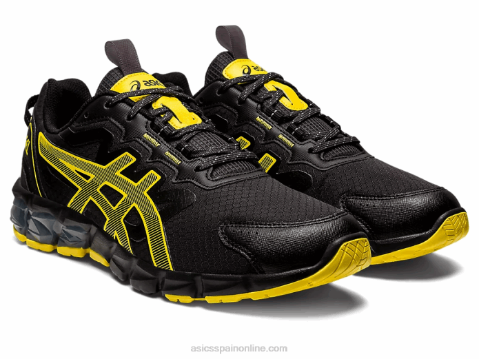 gel-quantum 90 Asics 4L68785 negro/amarillo vibrante