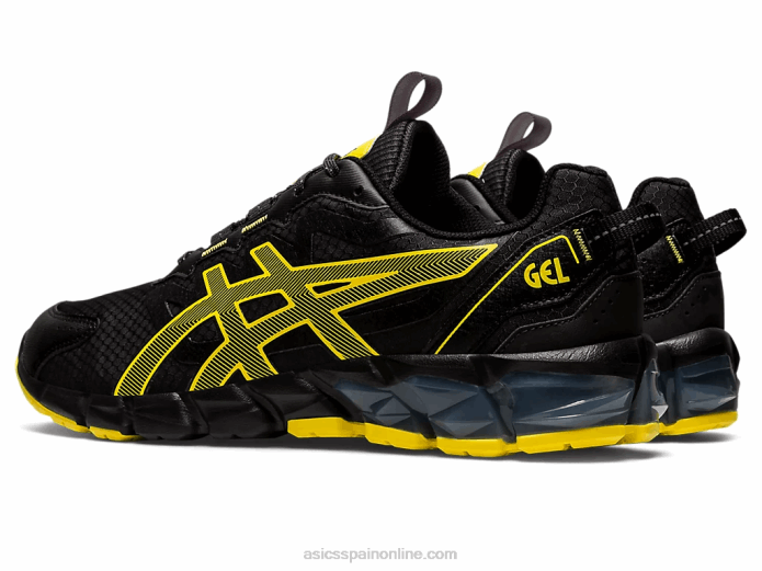 gel-quantum 90 Asics 4L68785 negro/amarillo vibrante