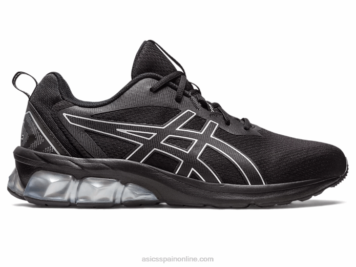 gel-quantum 90 iv Asics 4L6895 negro/plata pura