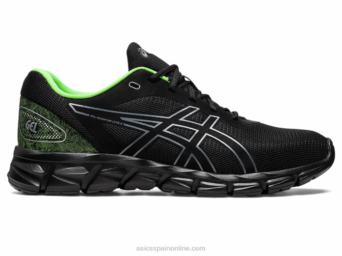 gel-quantum lyte ii Asics 4L68260 gecko negro/verde