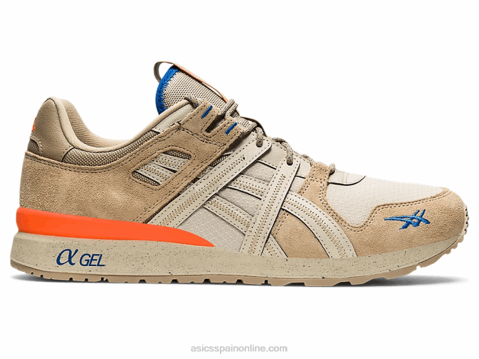 gt-ii re Asics 4L681119 masilla/naranja impactante