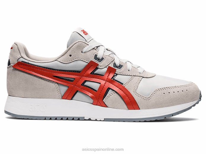 lyte clásico Asics 4L681335 arcilla gris/roja glaciar