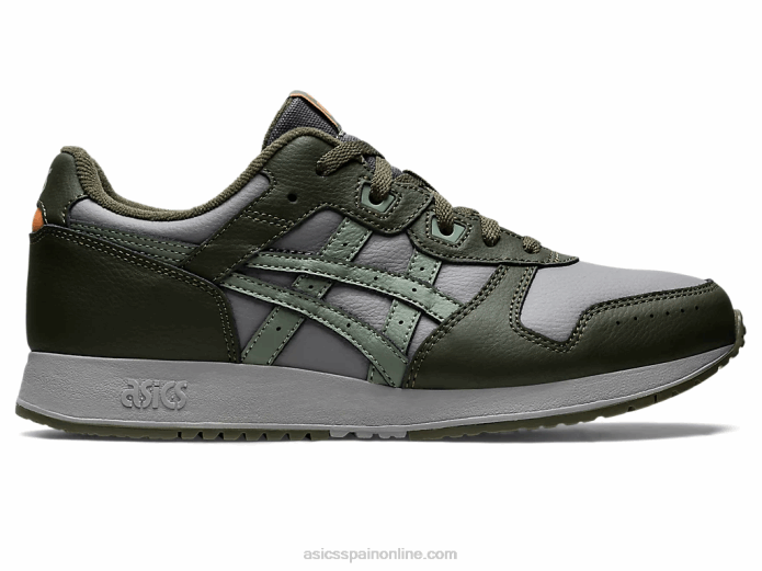 lyte clásico Asics 4L68830 gris arcilla/verde liquen