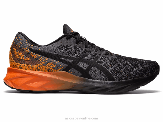 dinablasto Asics 4L682002 negro/naranja caléndula