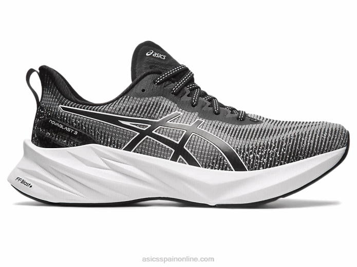 novablast 3 le Asics 4L68204 blanco negro