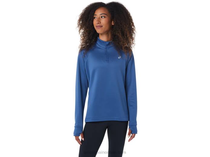 thermopolis mujer 1/4 zip Asics 4L682799 gran tiburon