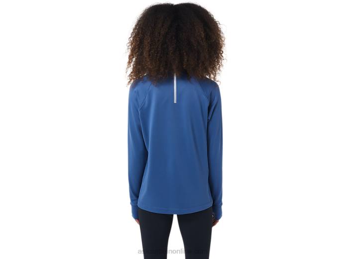 thermopolis mujer 1/4 zip Asics 4L682799 gran tiburon