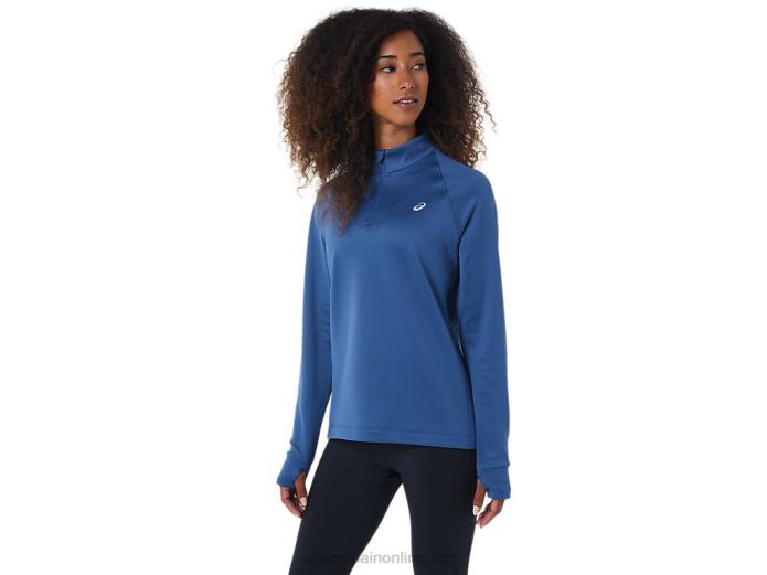 thermopolis mujer 1/4 zip Asics 4L682799 gran tiburon