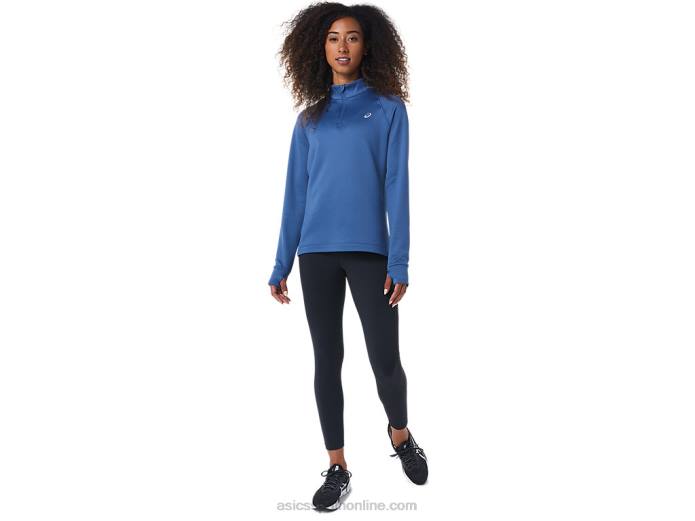 thermopolis mujer 1/4 zip Asics 4L682799 gran tiburon