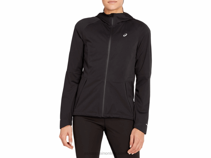 chaqueta acelera de invierno para mujer Asics 4L683419 rendimiento negro