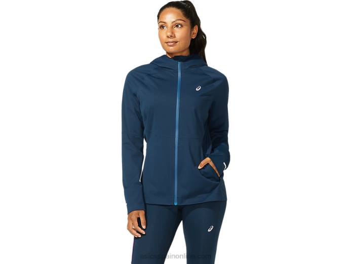 chaqueta acelera mujer Asics 4L684050 azul francés