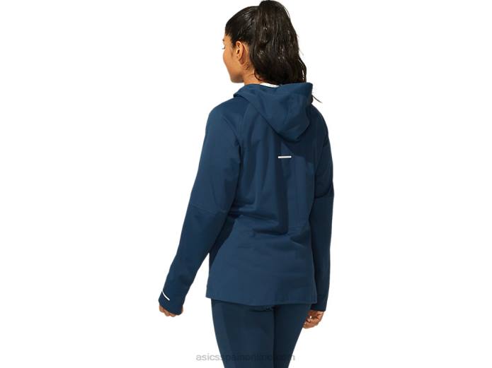 chaqueta acelera mujer Asics 4L684050 azul francés