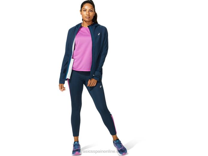 chaqueta acelera mujer Asics 4L684050 azul francés