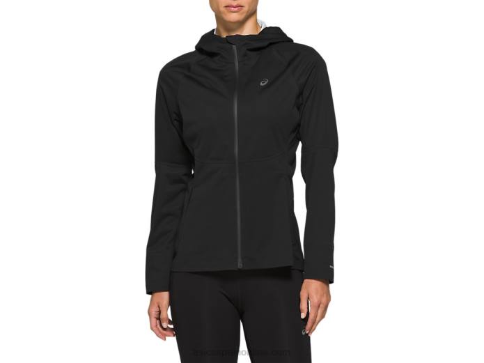 chaqueta acelera mujer Asics 4L684193 rendimiento negro