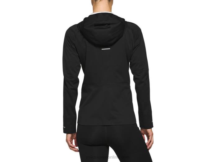 chaqueta acelera mujer Asics 4L684193 rendimiento negro