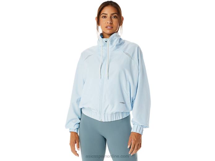 chaqueta tejida actibreeze nagino para mujer Asics 4L682236 cielo