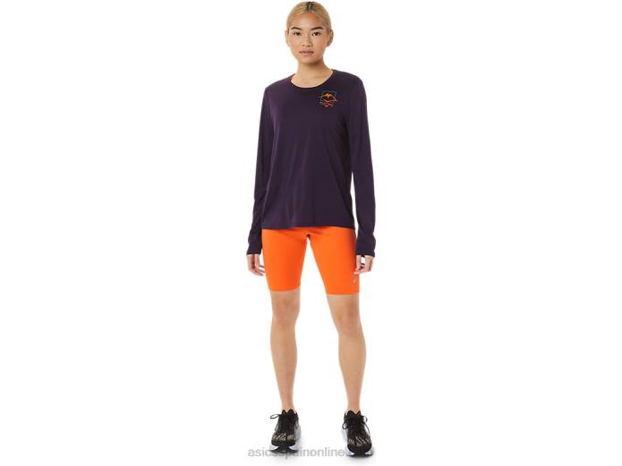 mallas mujer race sprinter Asics 4L682253 naranja nueva