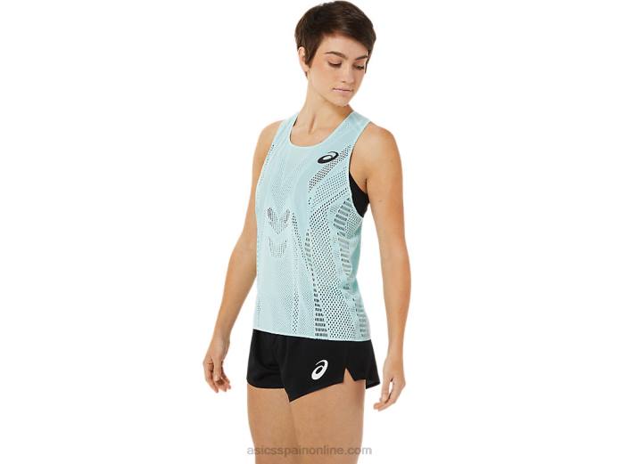 camiseta actibreeze mujer Asics 4L683348 azul claro