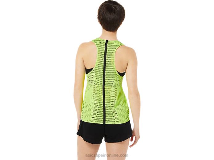 camiseta actibreeze mujer Asics 4L683350 peligro verde