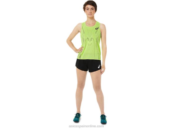 camiseta actibreeze mujer Asics 4L683350 peligro verde