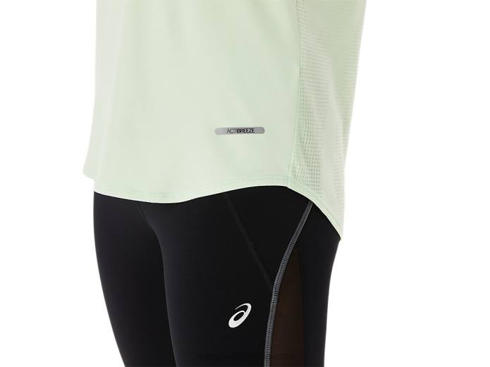 top sin mangas actibreeze mujer Asics 4L682284 susurro verde